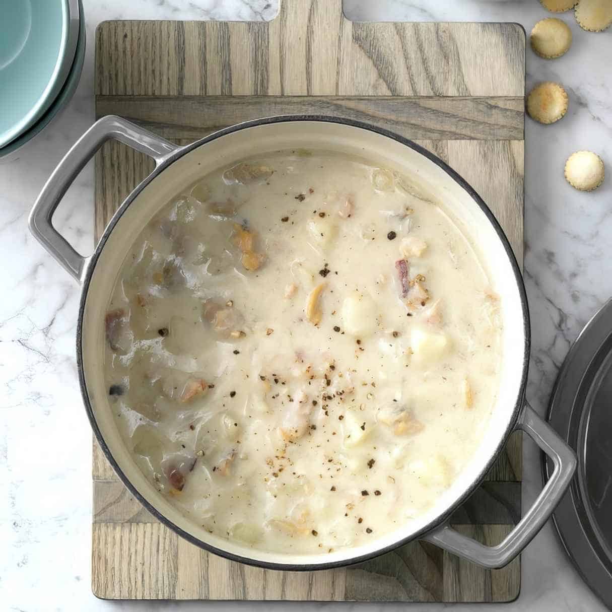 Make Traditional New England Clam Chowder