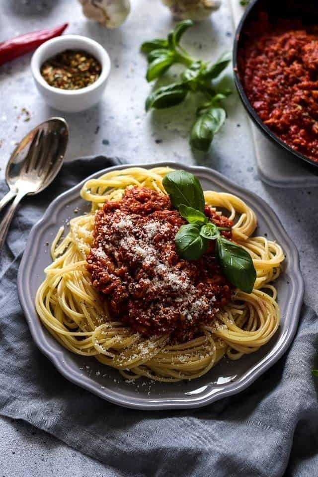 The Best Vegan Bolognese