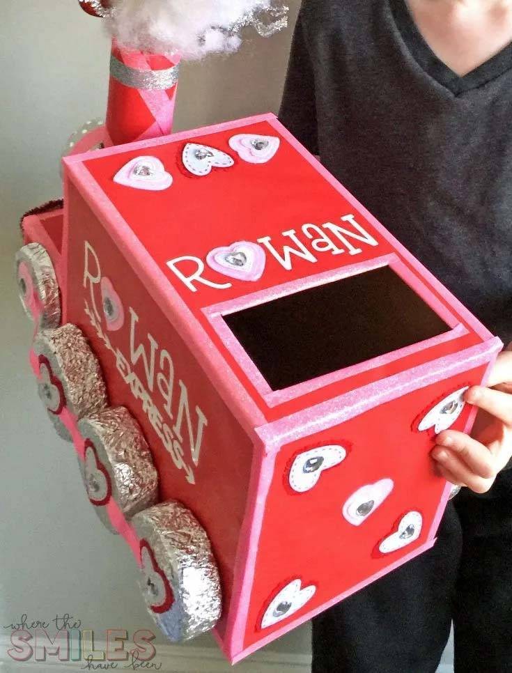 DIY Valentine Box: All Aboard the Love Train!