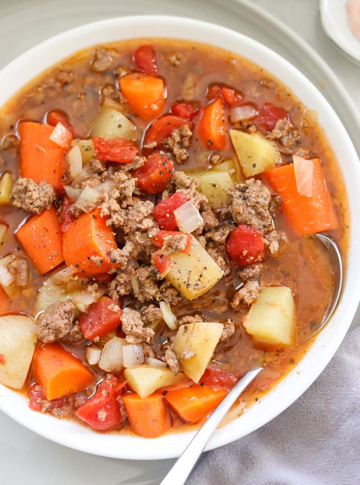 Poor Man’s Stew (Hamburger Stew) – Whole 30 and Paleo