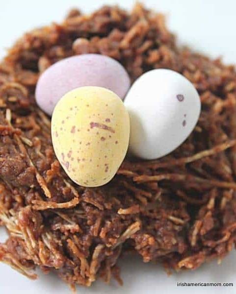 Dark Chocolate Sweet Easter Nests