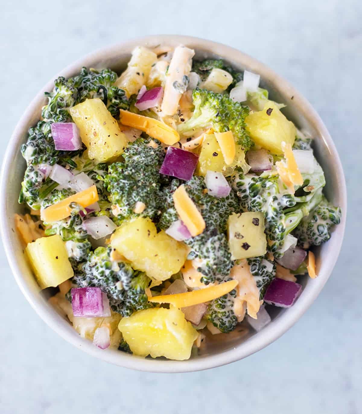 Broccoli Pineapple Salad (Gluten-Free, Easy)