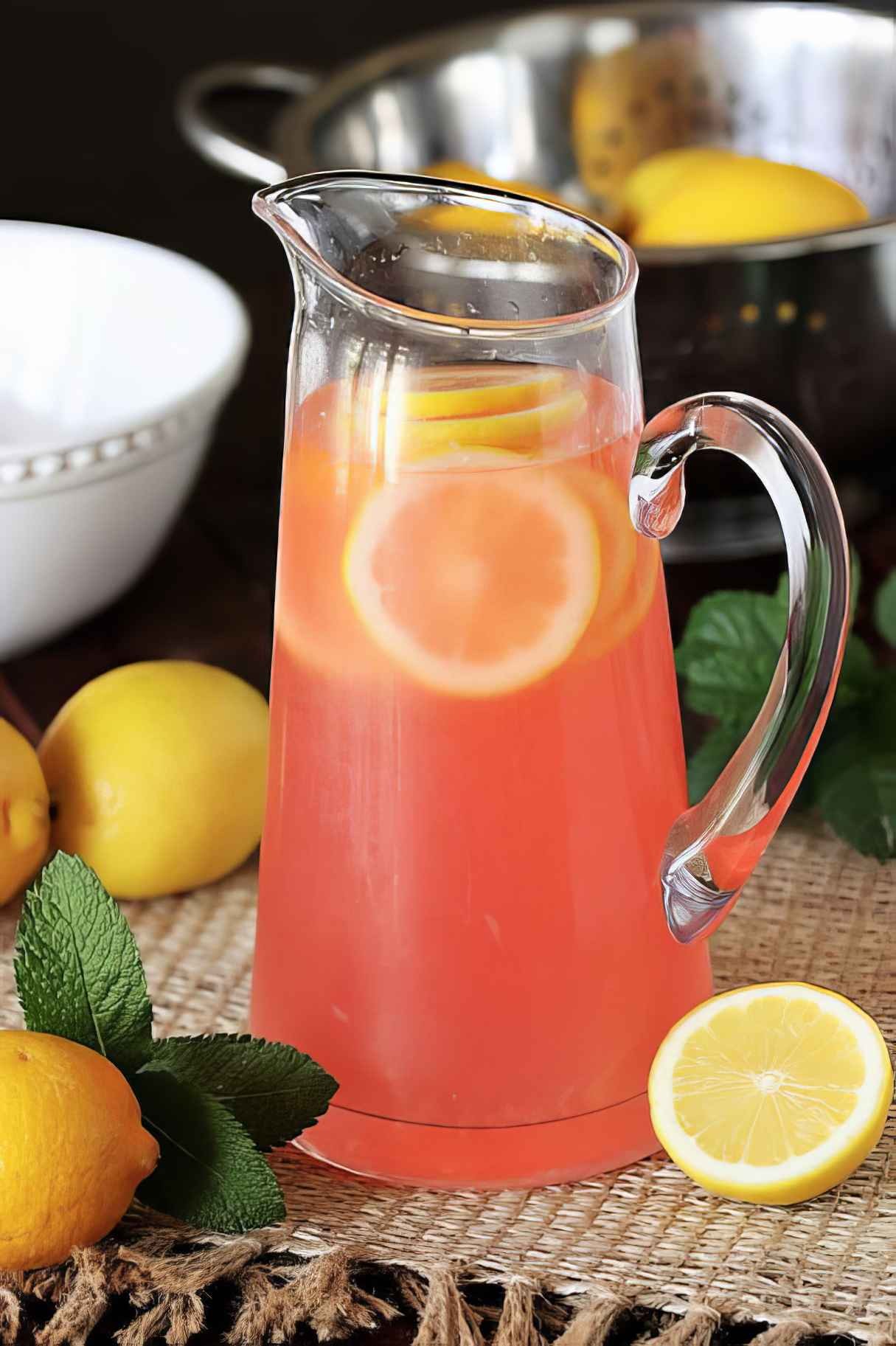 How to Make Pink Lemonade – Perfect Summer Drink!