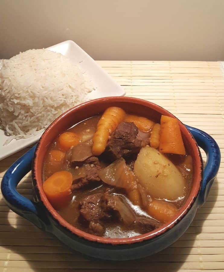 Pressure Cooker Japanese Beef Curry Stew {Instant Pot}