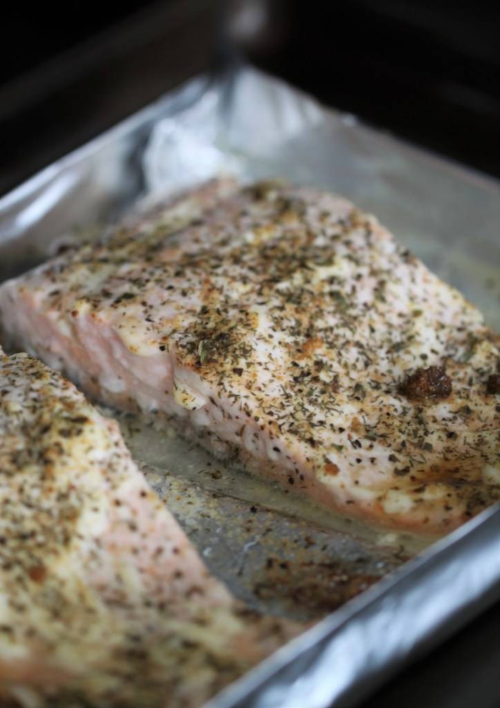 Simple Seasoned Salmon