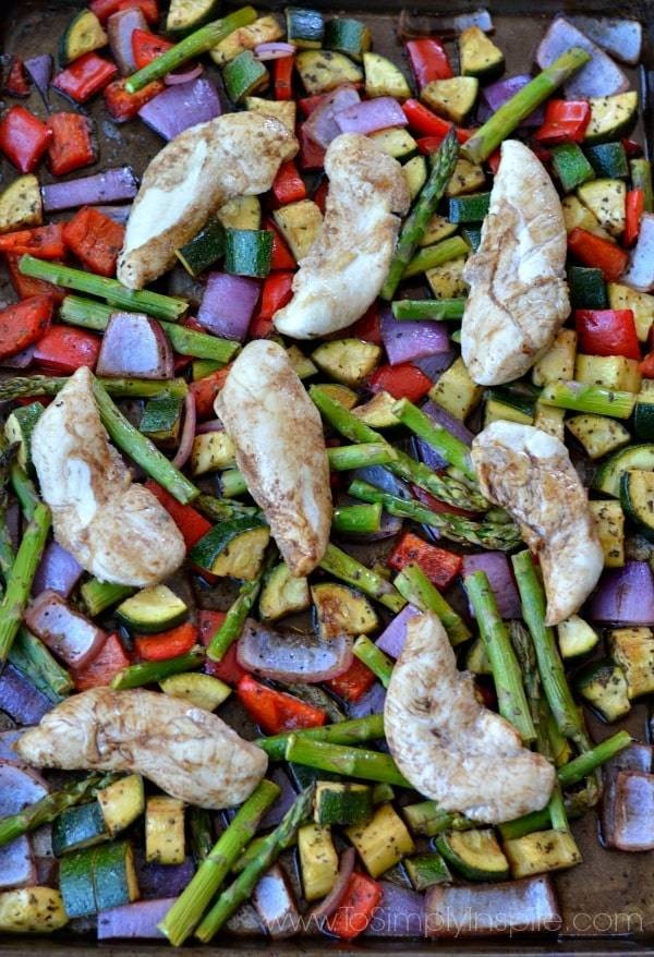 Balsamic Chicken and Vegetables