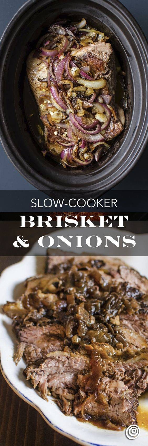 Slow Cooker Brisket and Onions