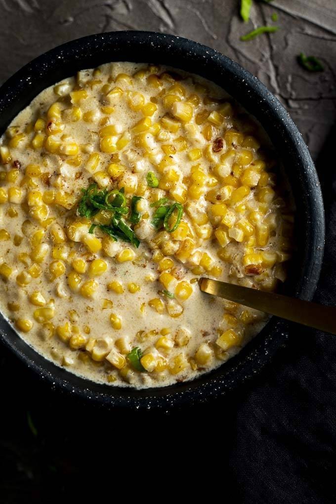 Instant Pot Homemade Creamed Corn Recipe