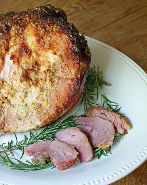 Recipe 4. Rosemary&Mustard Crusted Baked Ham