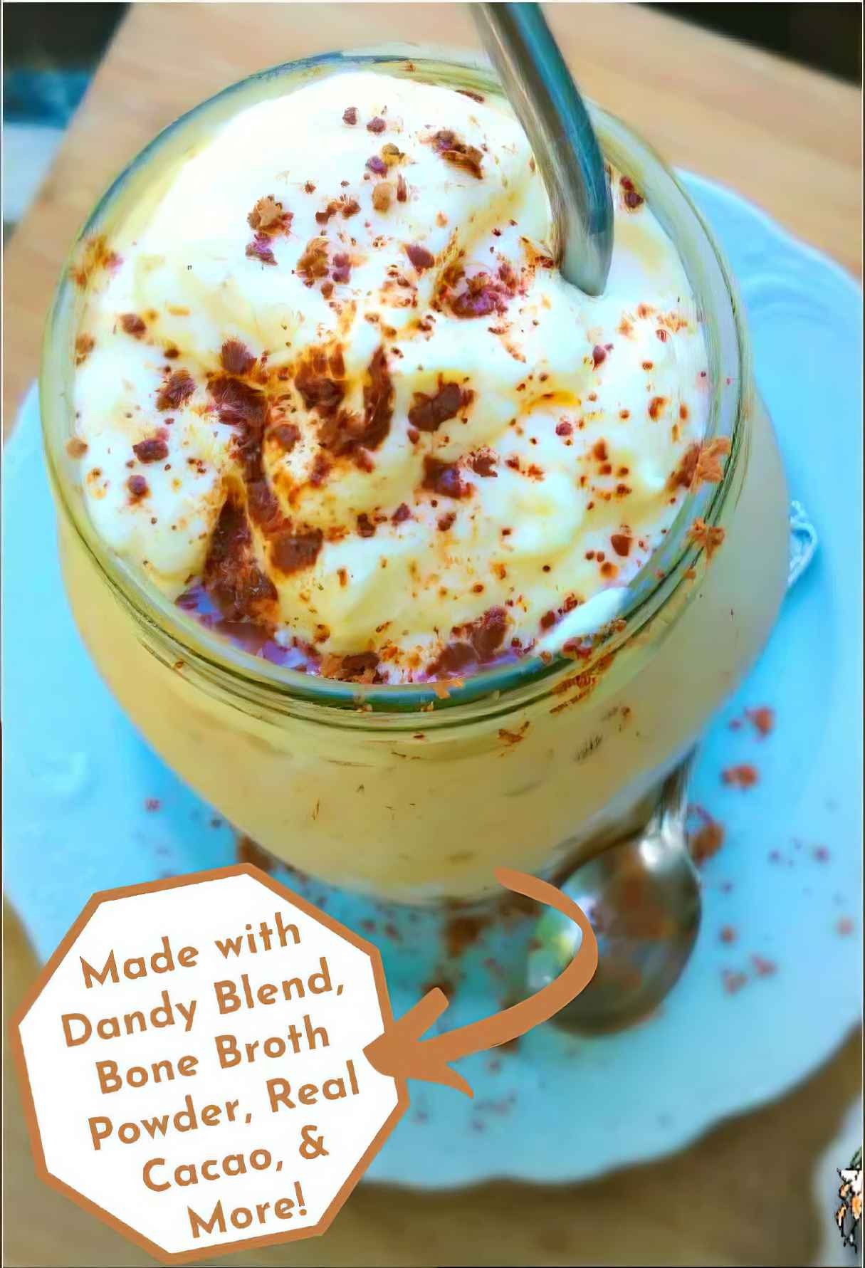 Magical Chocolate Dandelion Milkshake Recipe