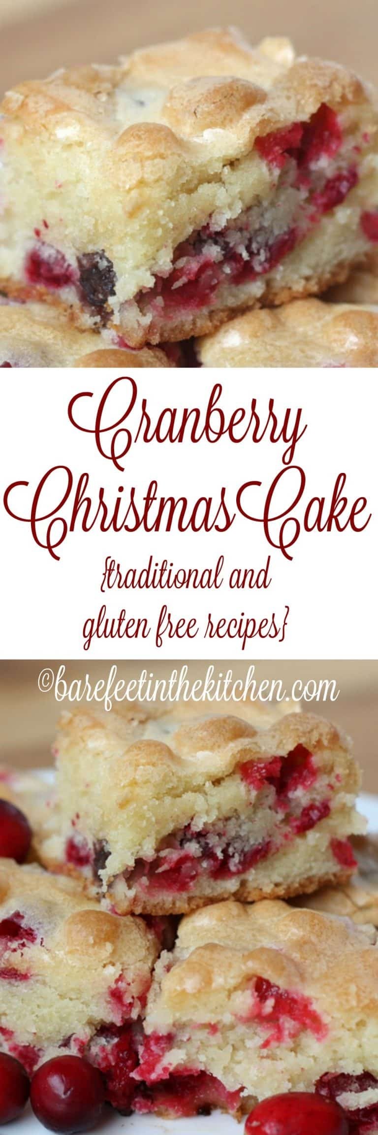 Cranberry Christmas Cake