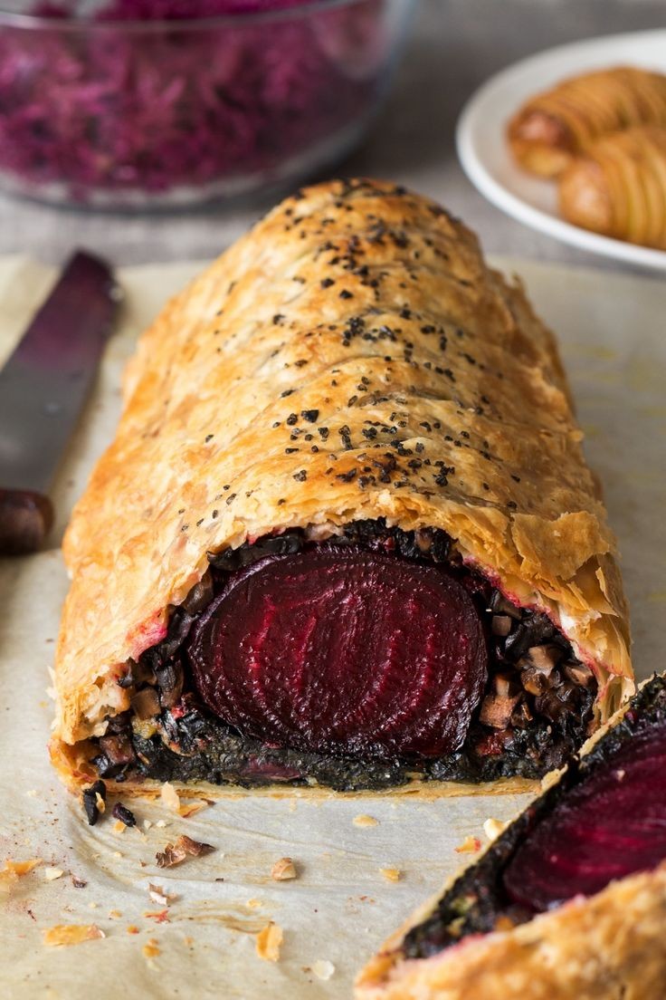 Savory and Sweet Beet Wellington