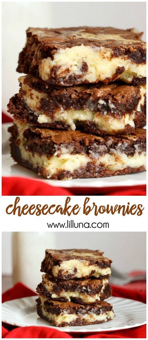 Cheesecake Brownies