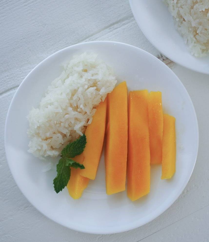 Homemade Mango Sticky Rice