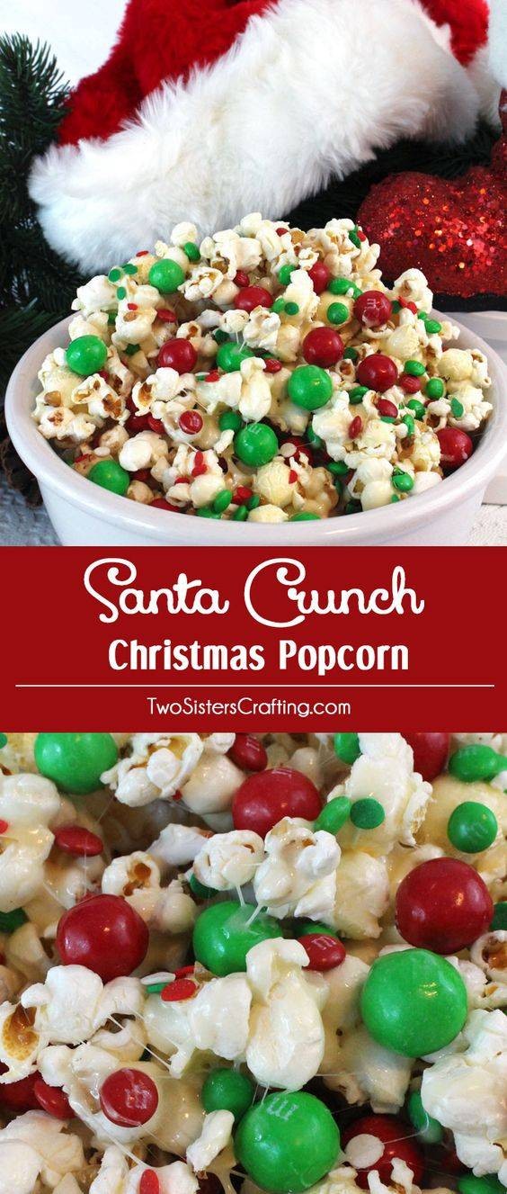 Santa Crunch Popcorn