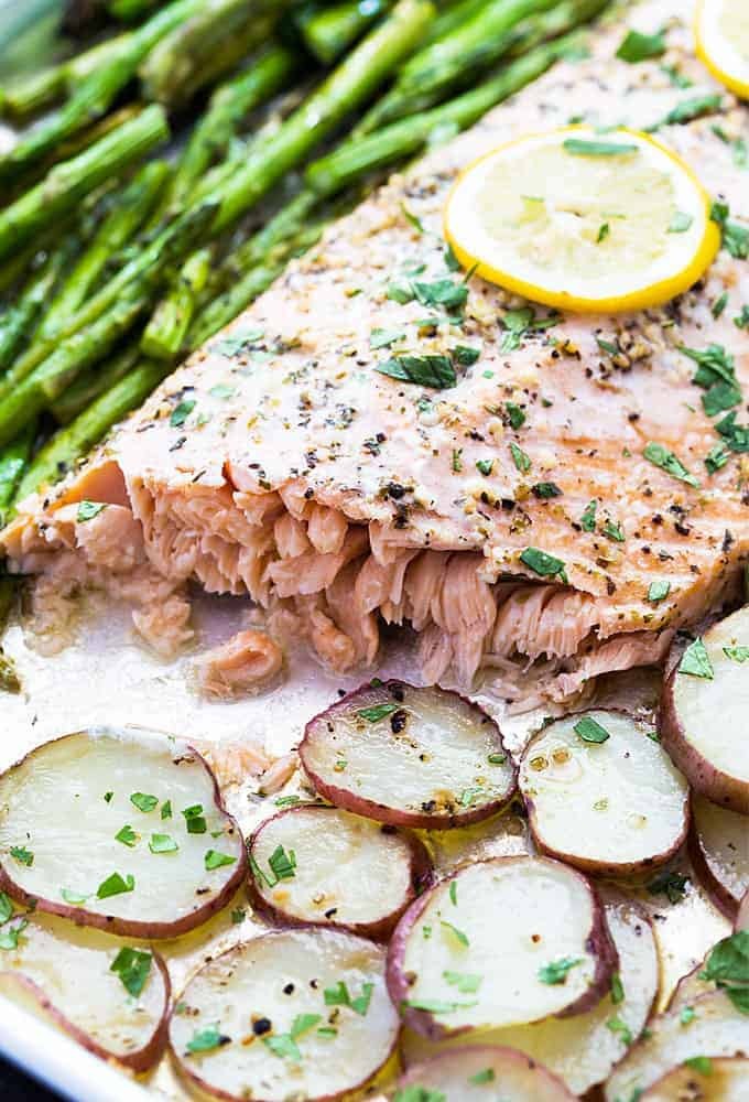 Best Easy Sheet Pan Italian Roasted Salmon