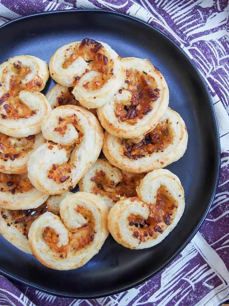 Cheese and Fig Savory Palmiers