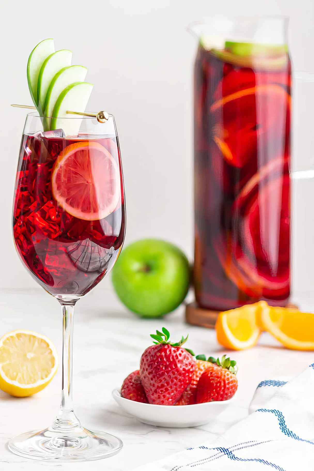 Non Alcoholic Sangria – Best Summer Drink!