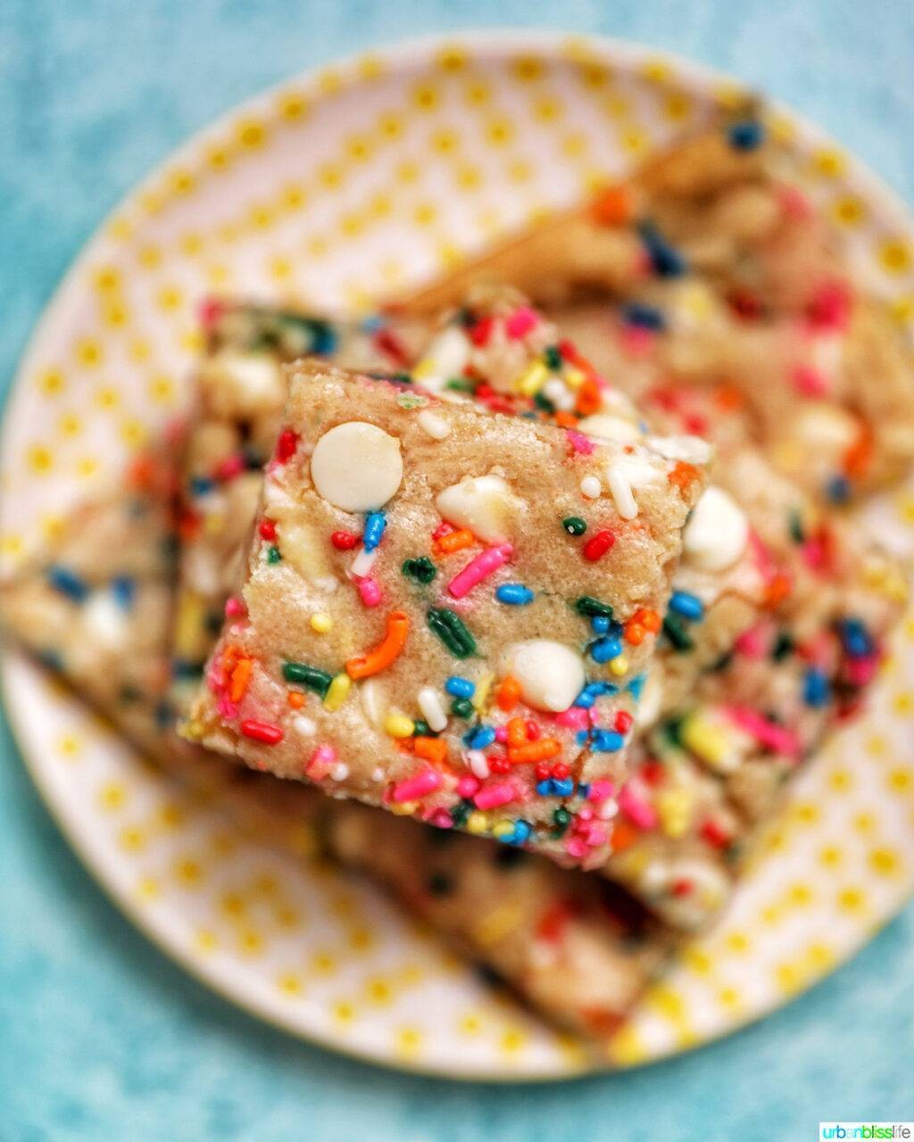 Funfetti Cookie Bars