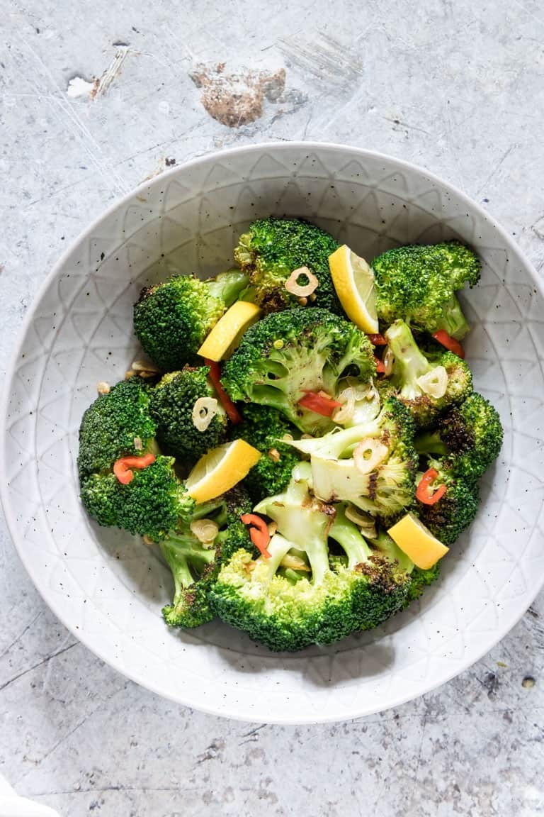 Grilled Broccoli {Gluten-Free, Keto, Paleo, Vegan