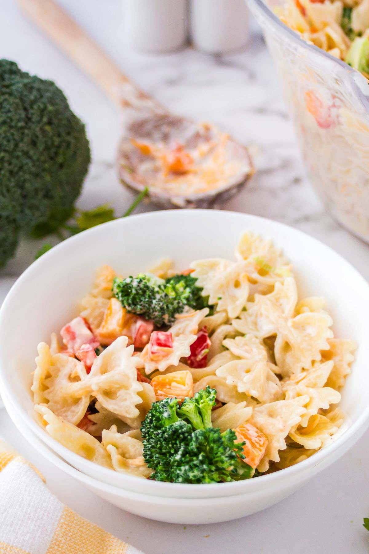 Broccoli Ranch Pasta Salad