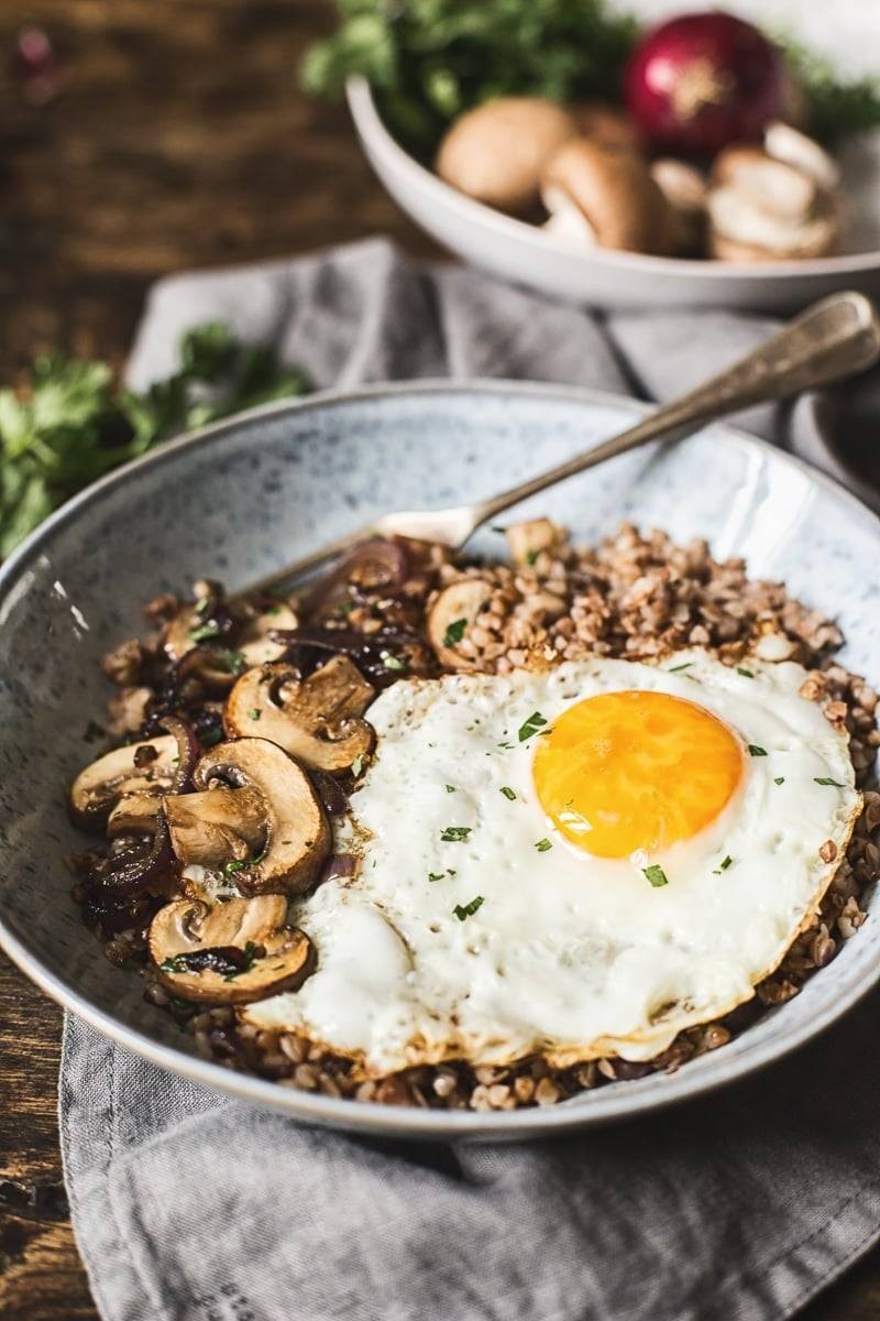 Savoury Buckwheat Breakfast Bowl