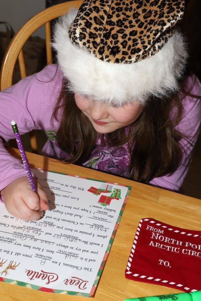 Printable Mad Libs Santa Letter For Kids