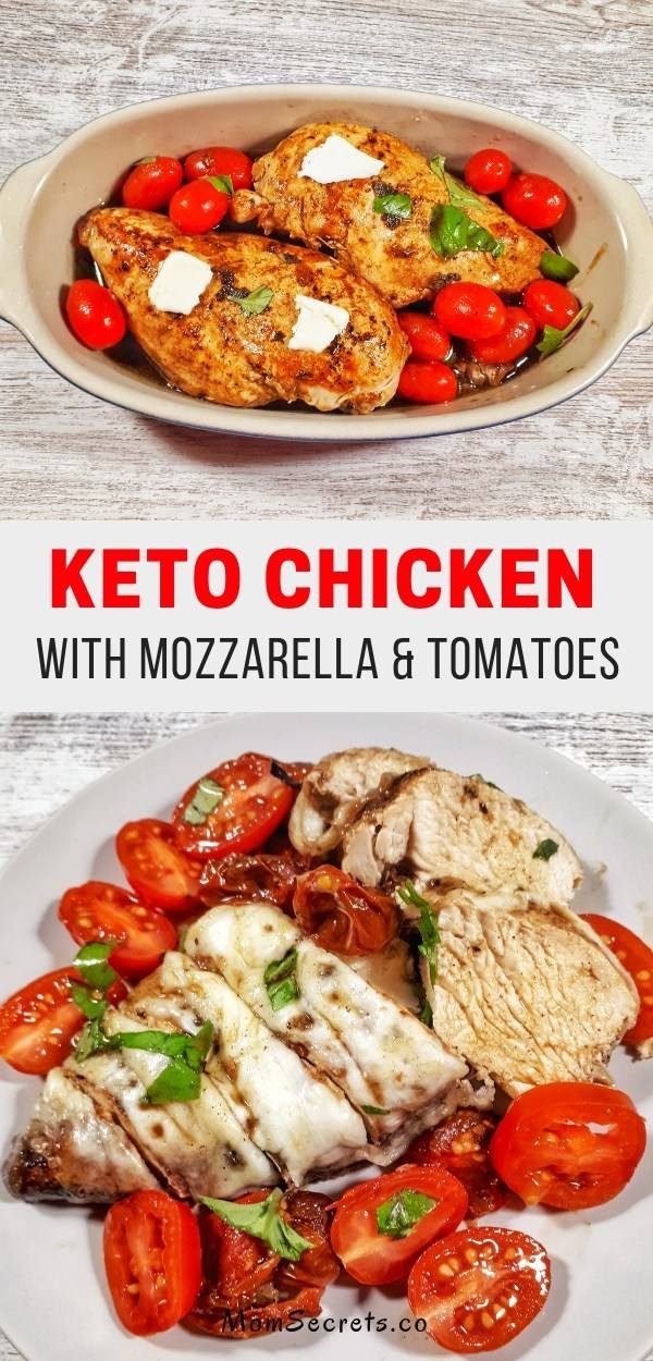 Chicken Breast with Mozzarella & Tomatoes