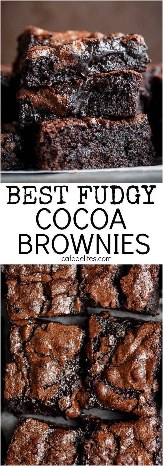 Best Fudgy Cocoa Brownies