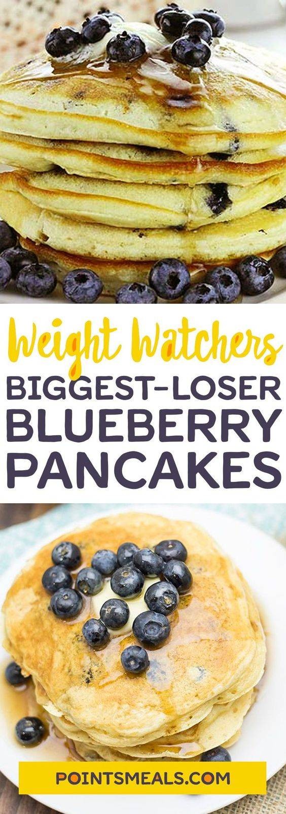 Biggest-Loser Blueberry Pancakes