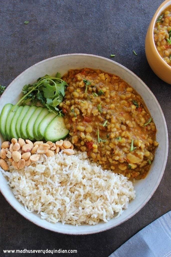 Green Moong Dal Instant Pot