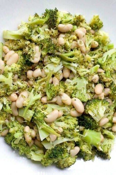 Broccoli White Bean Salad