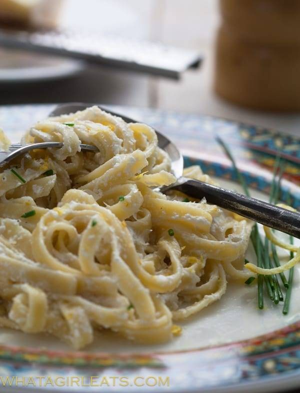 Greek Pasta with Garlic and Yogurt