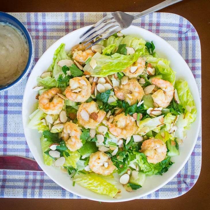 Shrimp&Garlic Caesar Salad