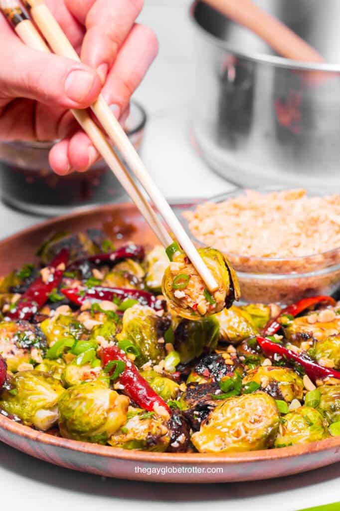 Kung Pao Brussels Sprouts