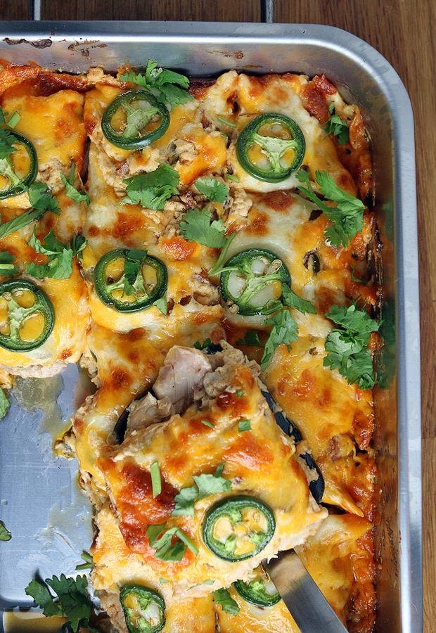 Buffalo Chicken Jalapeno Popper Casserole