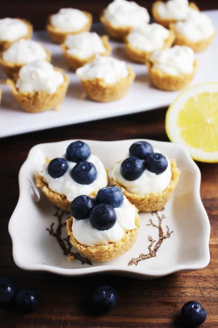 Lemon Cheesecake Tarts