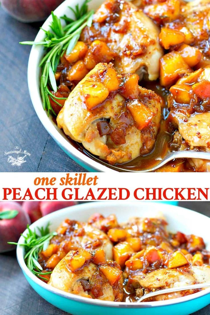 Peach-Glazed Chicken