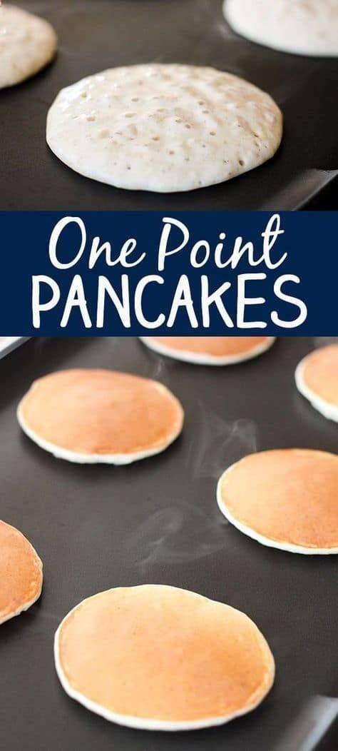 Skinny One Point Weight Watcher Pancakes