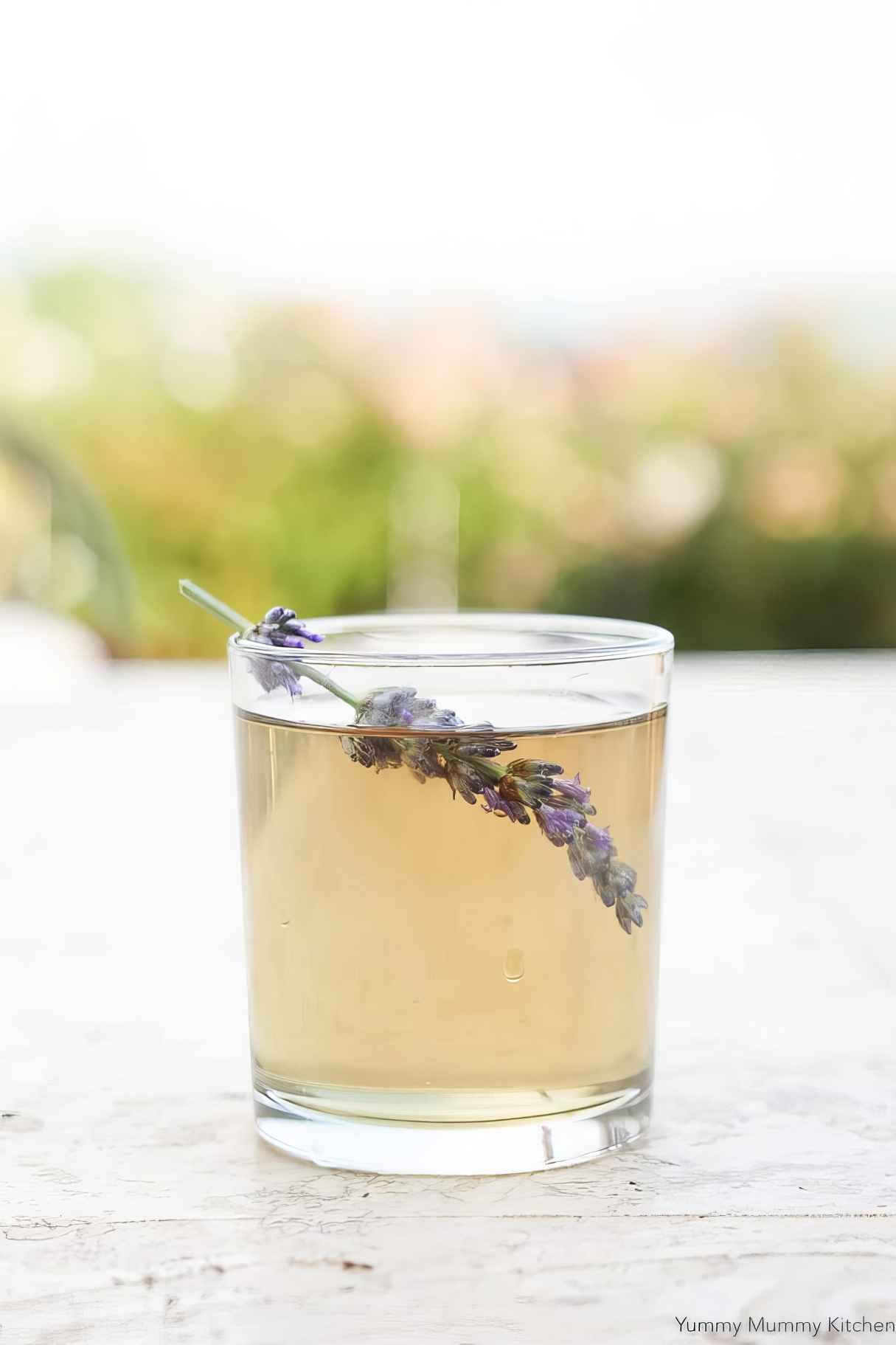 Simple Lavender Lemonade