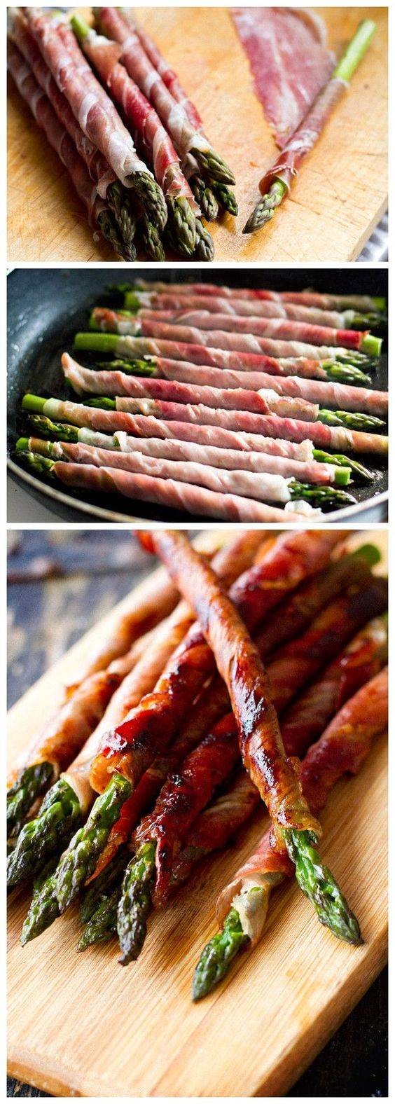 Prosciutto Wrapped Asparagus