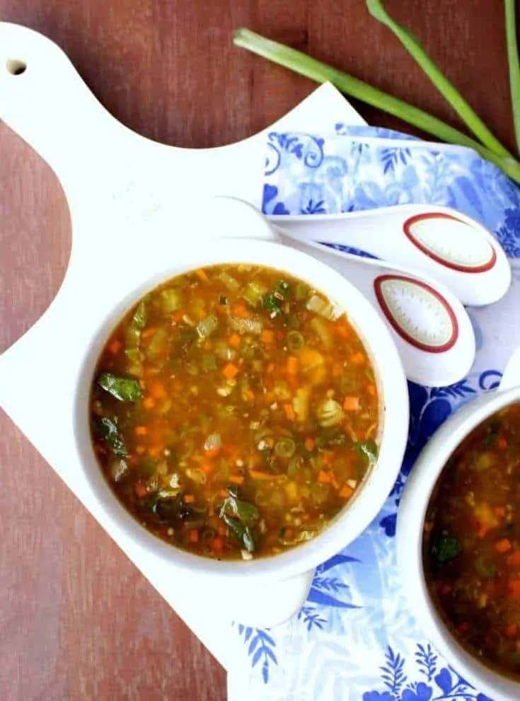 Hot And Sour Soup – Chinese Vegetable Soup