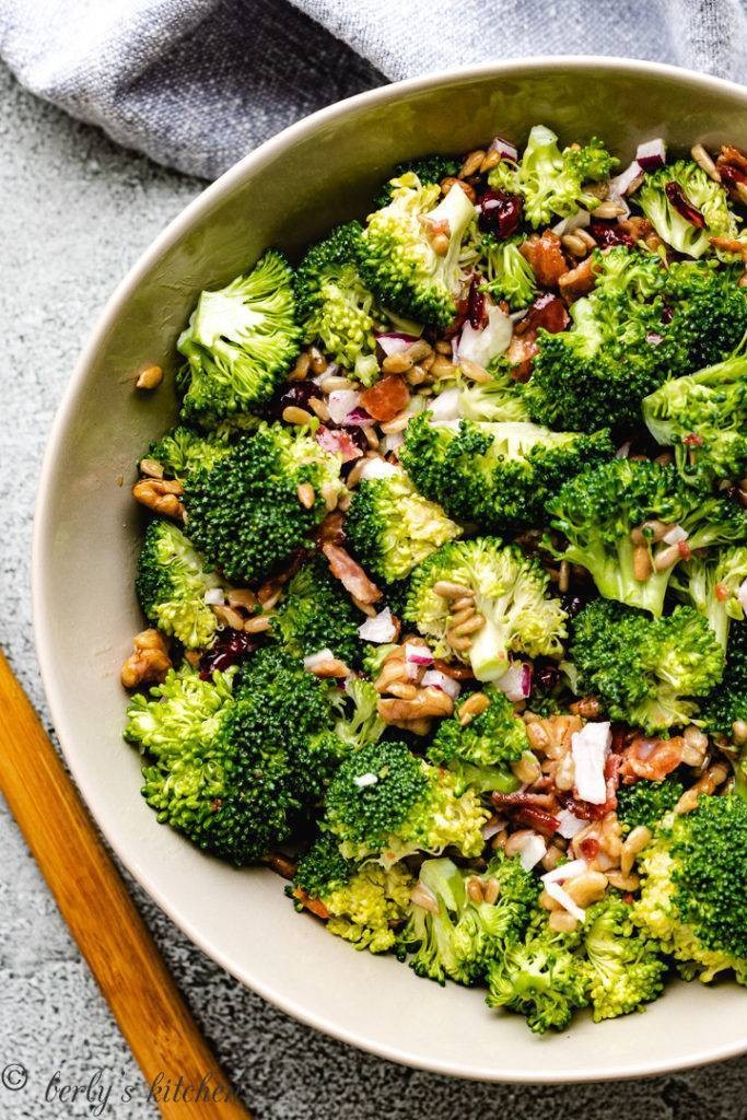 Easy Broccoli Bacon Salad