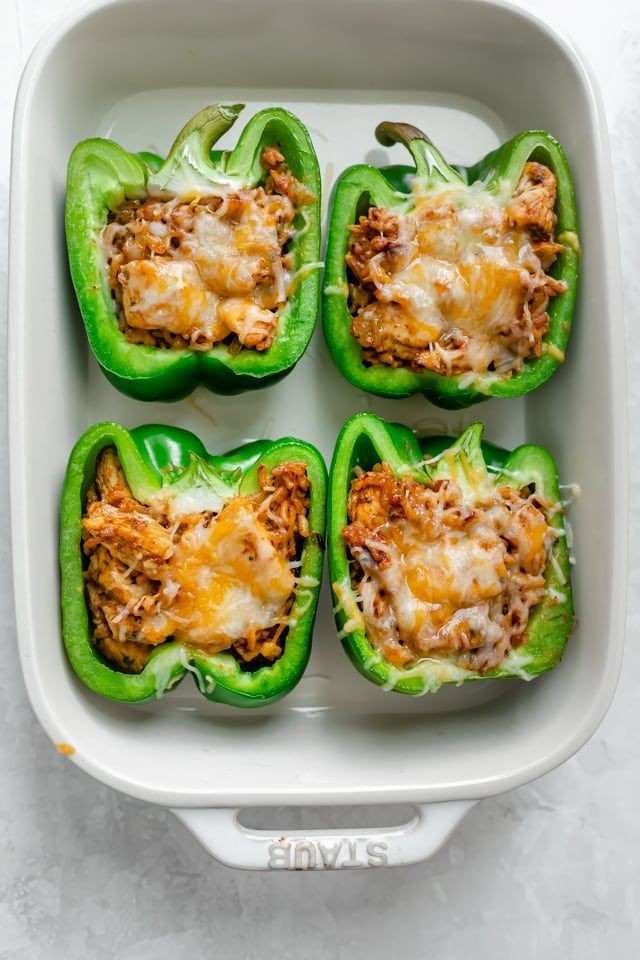 Chicken Fajita Stuffed Peppers