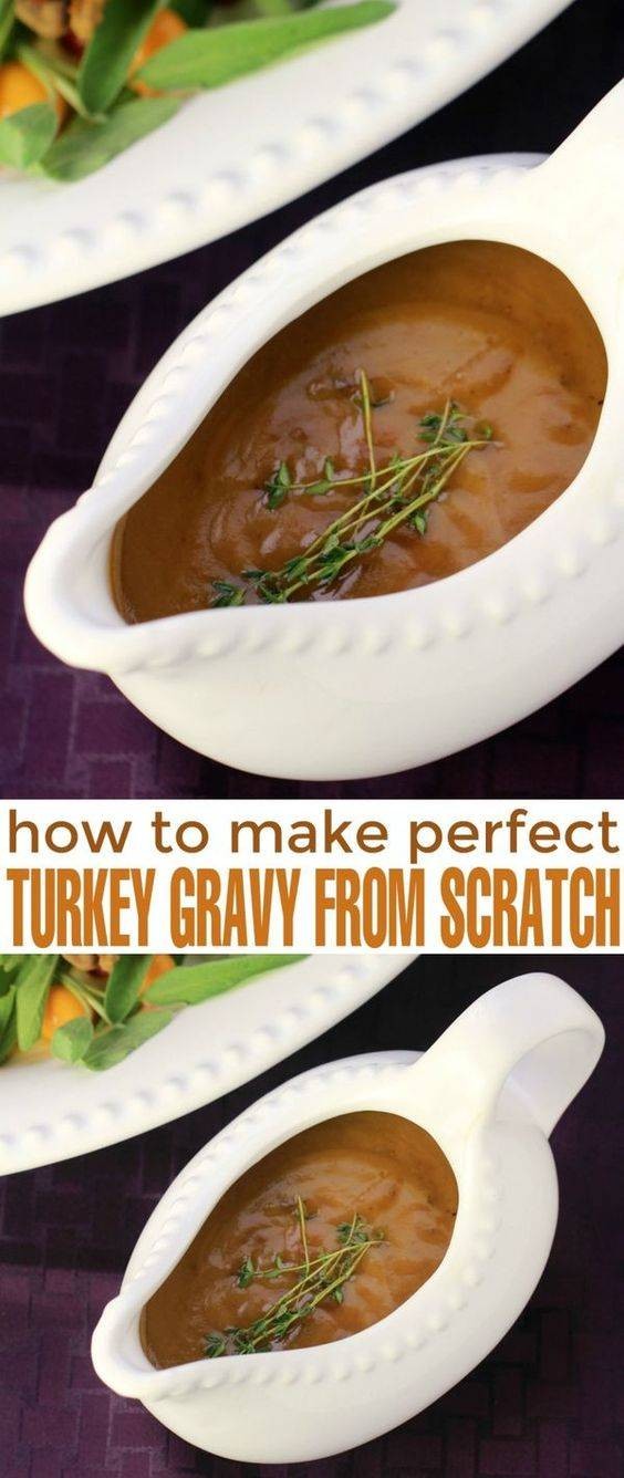 How To Make Perfect Turkey Gravy from Scratch