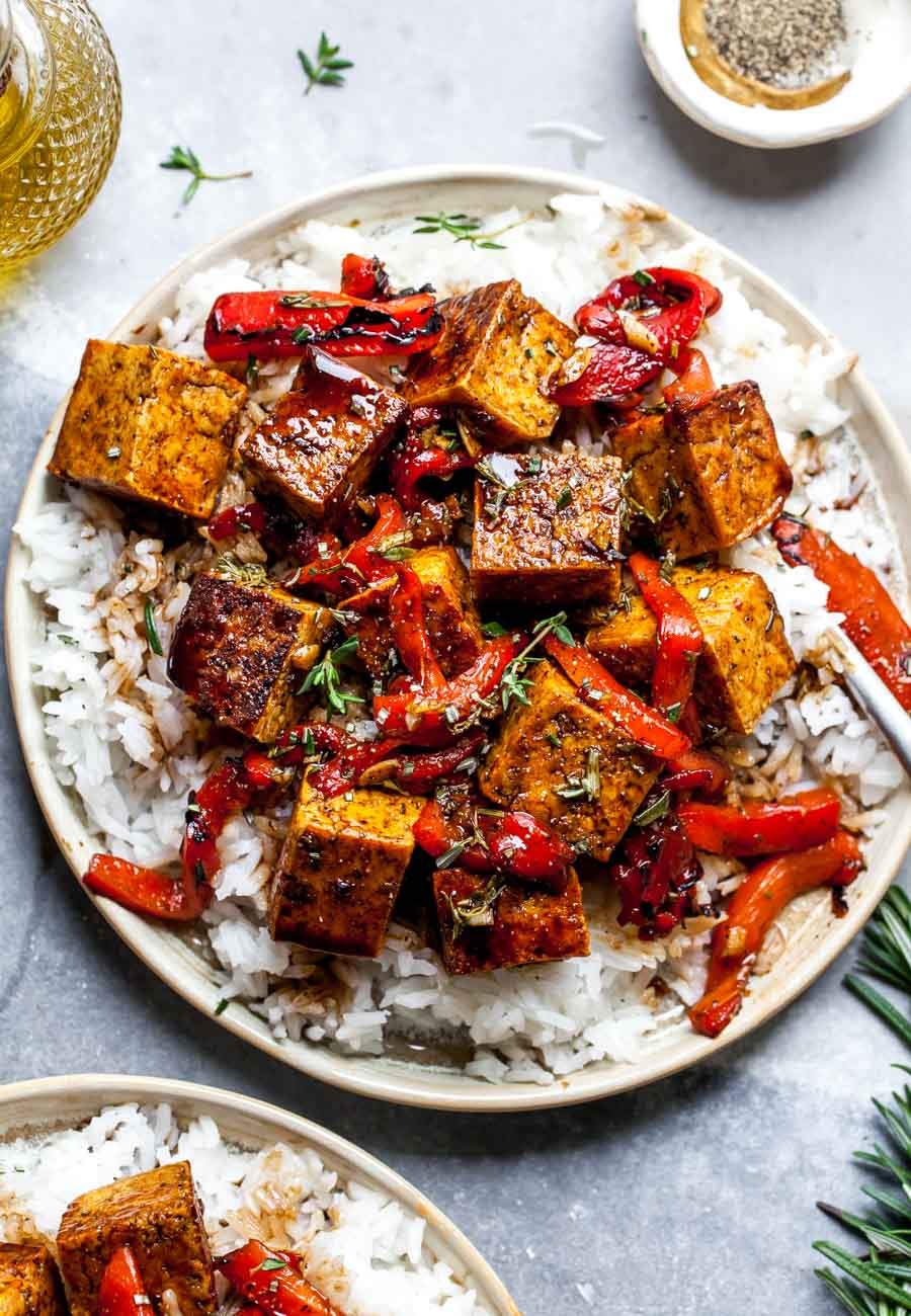 Balsamic Tofu (20 Minutes)