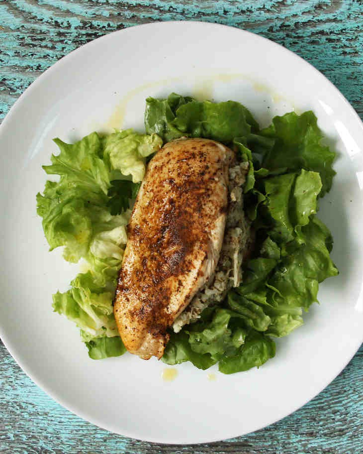 Recipe 6. Keto Stuffed Chicken Breast