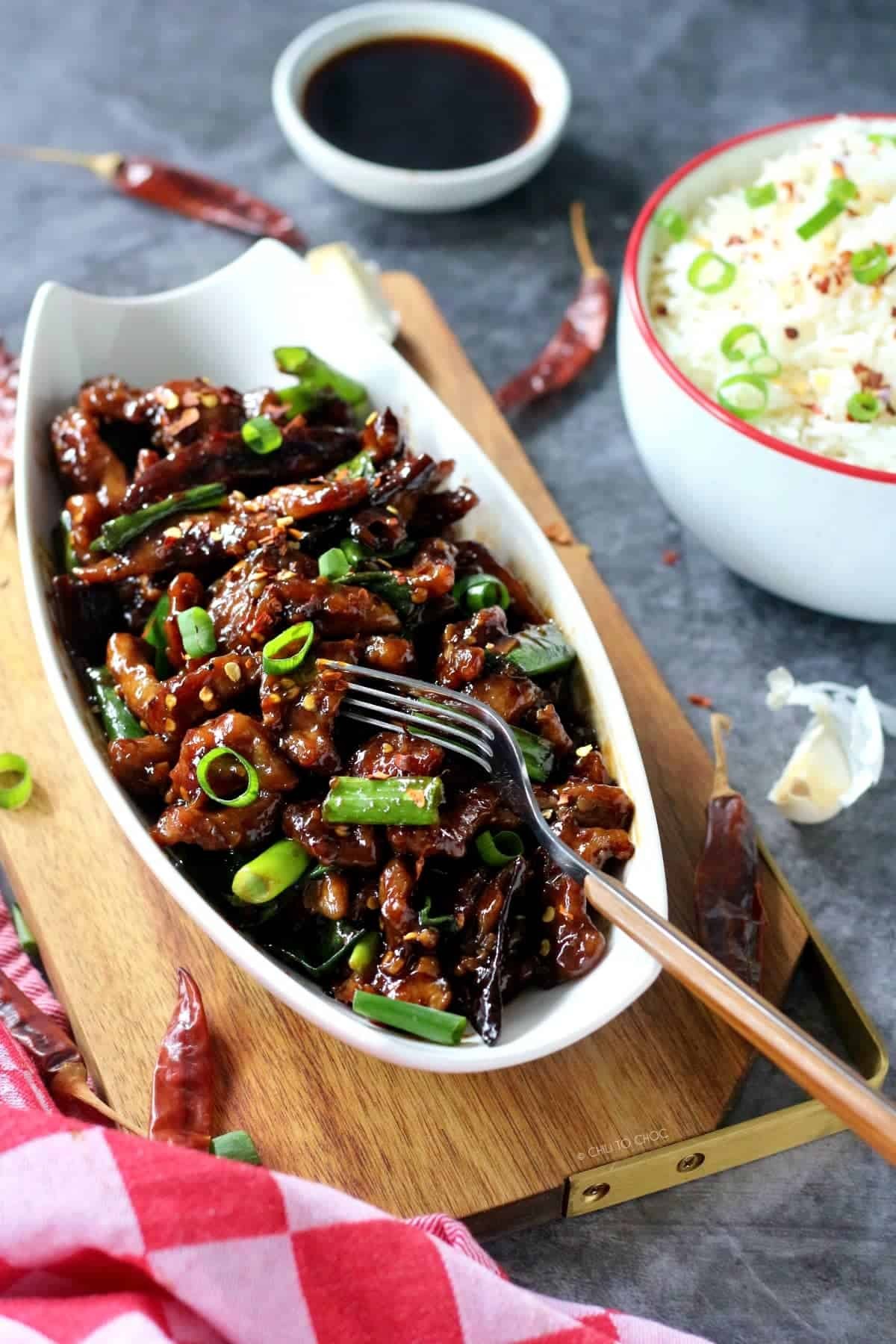 Spicy Mongolian Beef