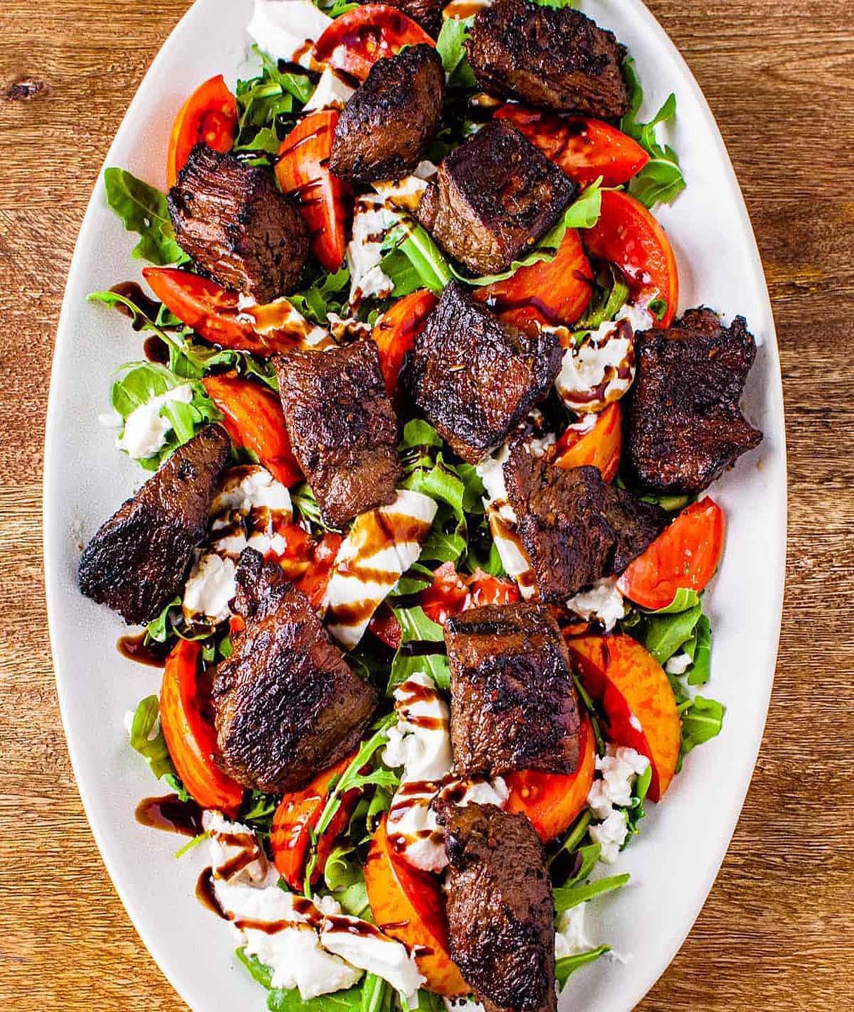 Balsamic Grilled Steak Salad