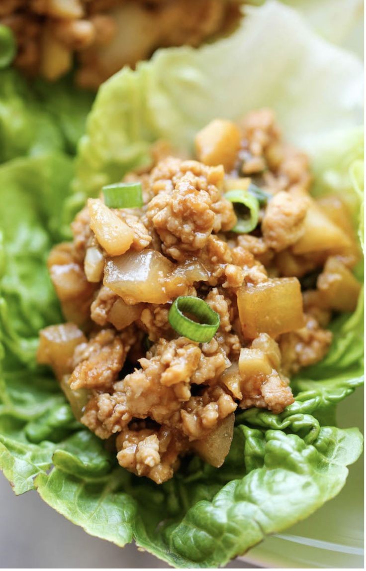 Chicken Lettuce Wraps